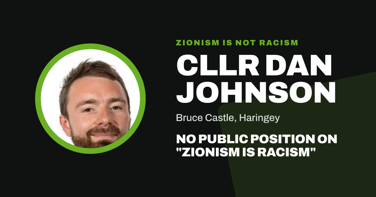Share image: Cllr Dan Johnson, Bruce Castle ward, Haringey
