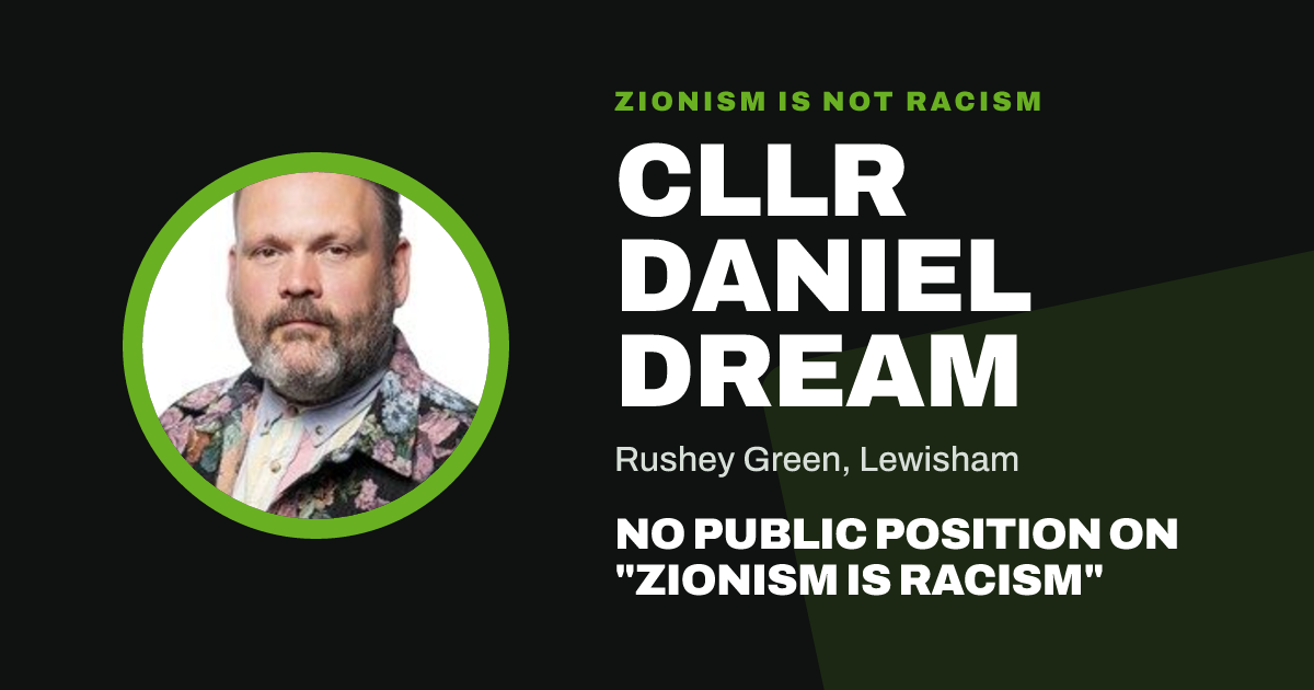 Share image: Cllr Daniel Dream, Rushey Green ward, Lewisham