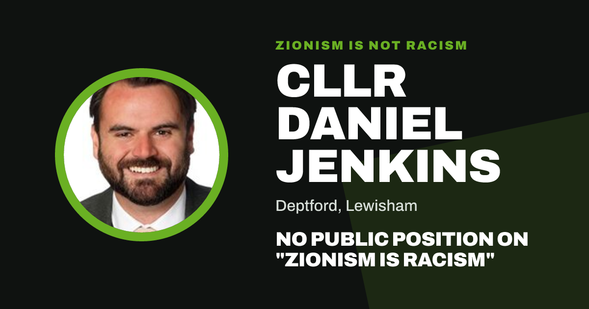 Share image: Cllr Daniel Jenkins, Deptford ward, Lewisham