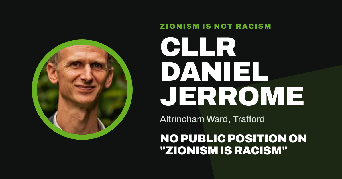 Share image: Cllr Daniel Jerrome, Altrincham Ward ward, Trafford