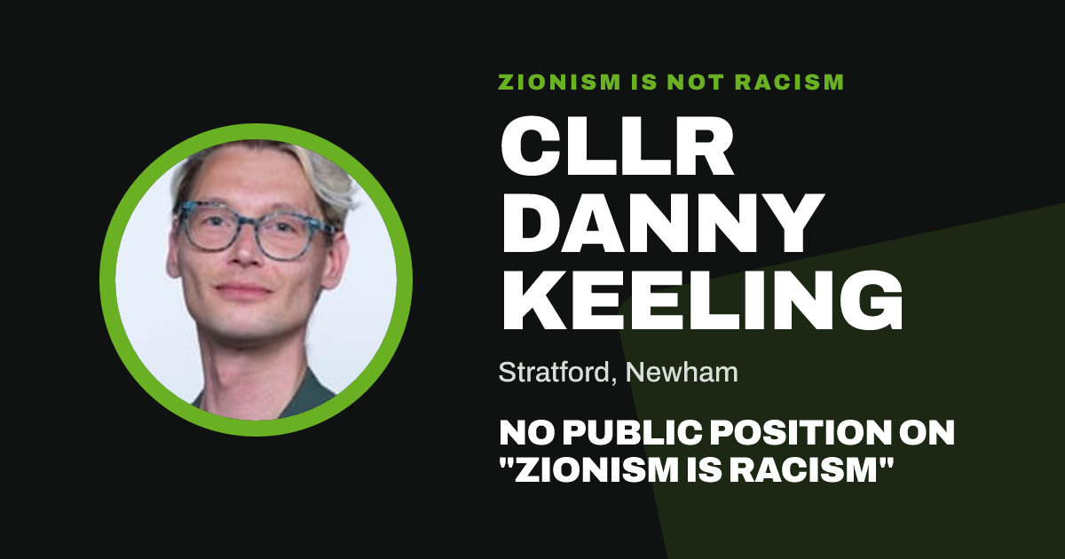 Share image: Cllr Danny Keeling, Stratford ward, Newham