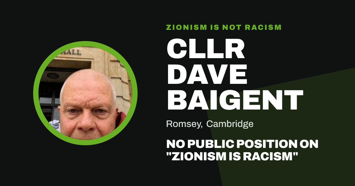Share image: Cllr Dave Baigent, Romsey ward, Cambridge