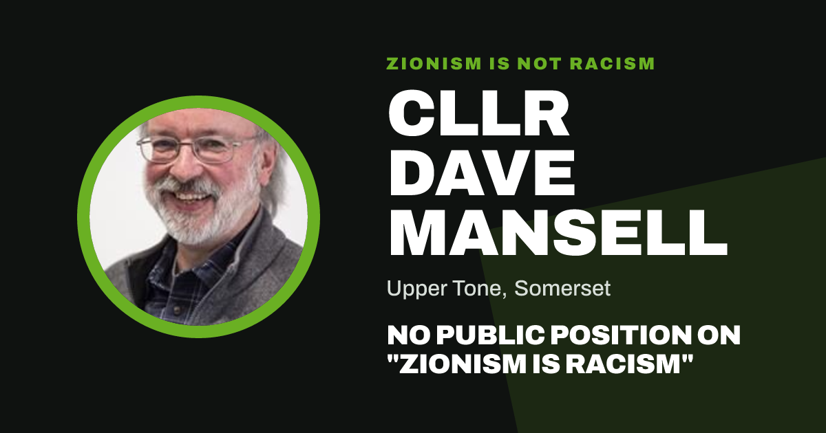 Share image: Cllr Dave Mansell, Upper Tone ward, Somerset