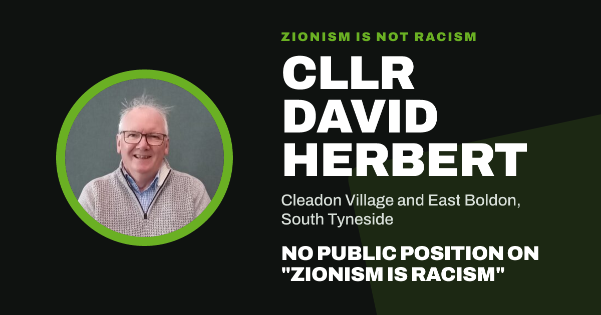 Share image: Cllr David Herbert, Cleadon Village and East Boldon ward, South Tyneside
