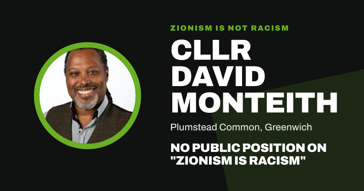 Share image: Cllr David Monteith, Plumstead Common ward, Greenwich