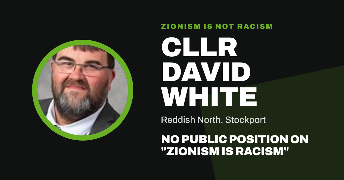 Share image: Cllr David White, Reddish North ward, Stockport