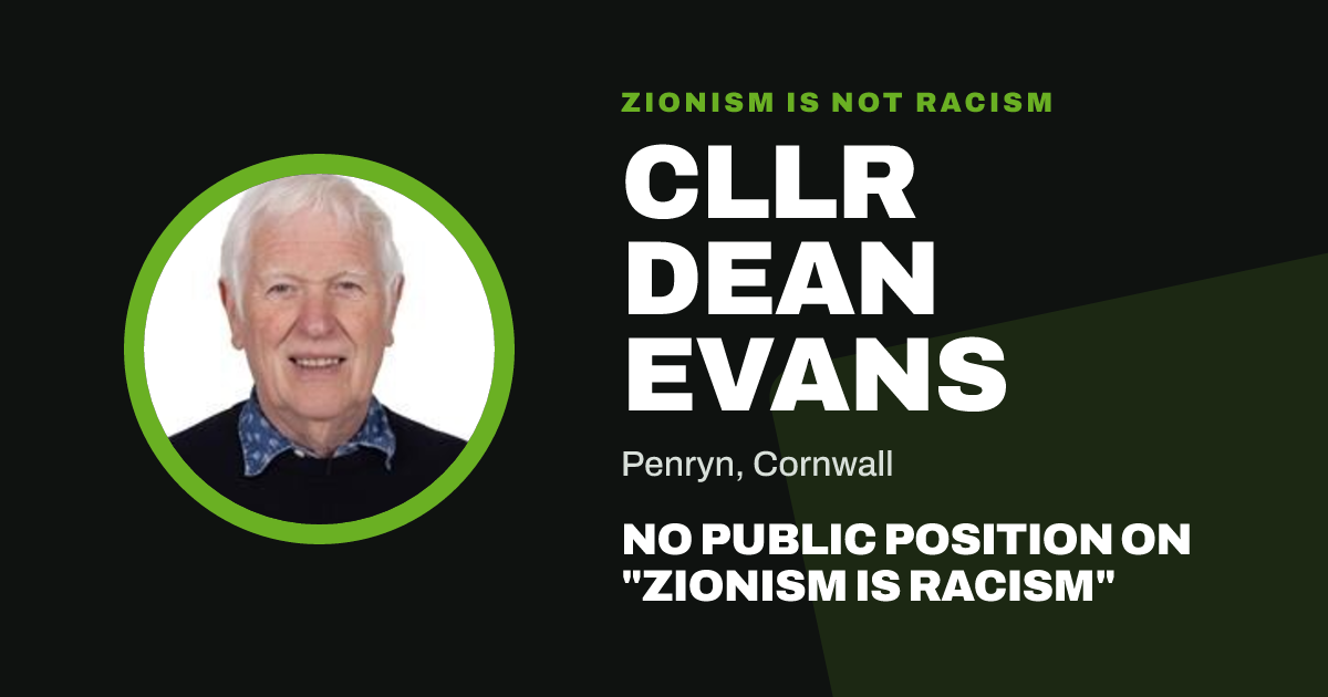 Share image: Cllr Dean Evans, Penryn ward, Cornwall