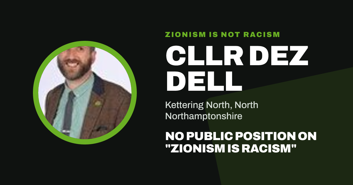 Share image: Cllr Dez Dell, Kettering North ward, North Northamptonshire