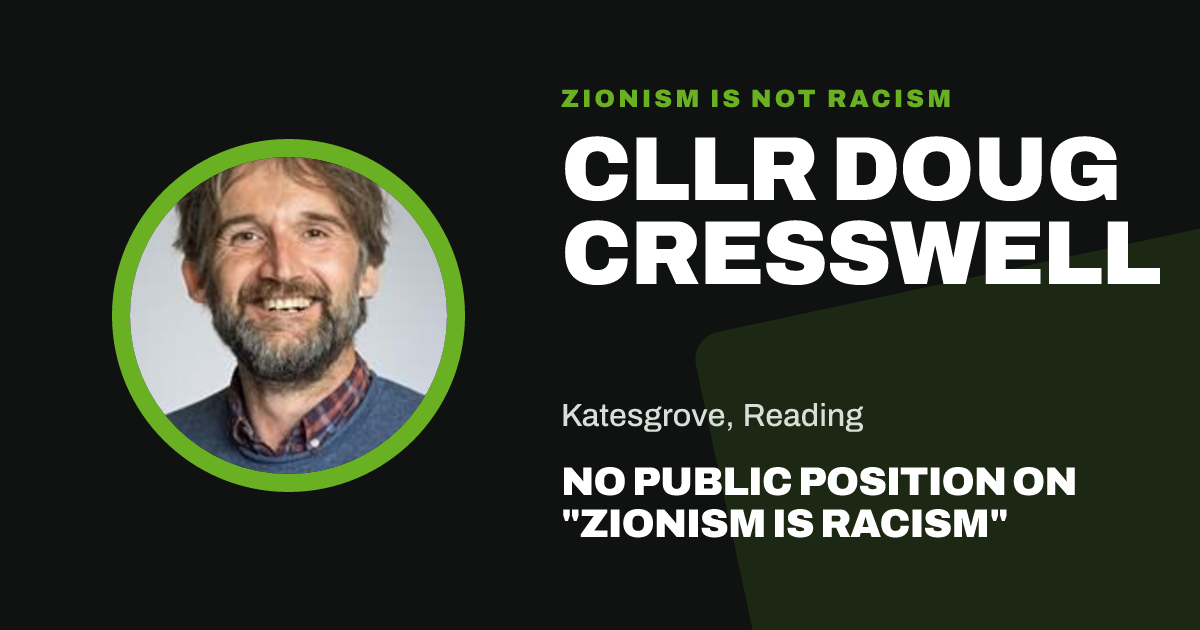 Share image: Cllr Doug Cresswell, Katesgrove ward, Reading