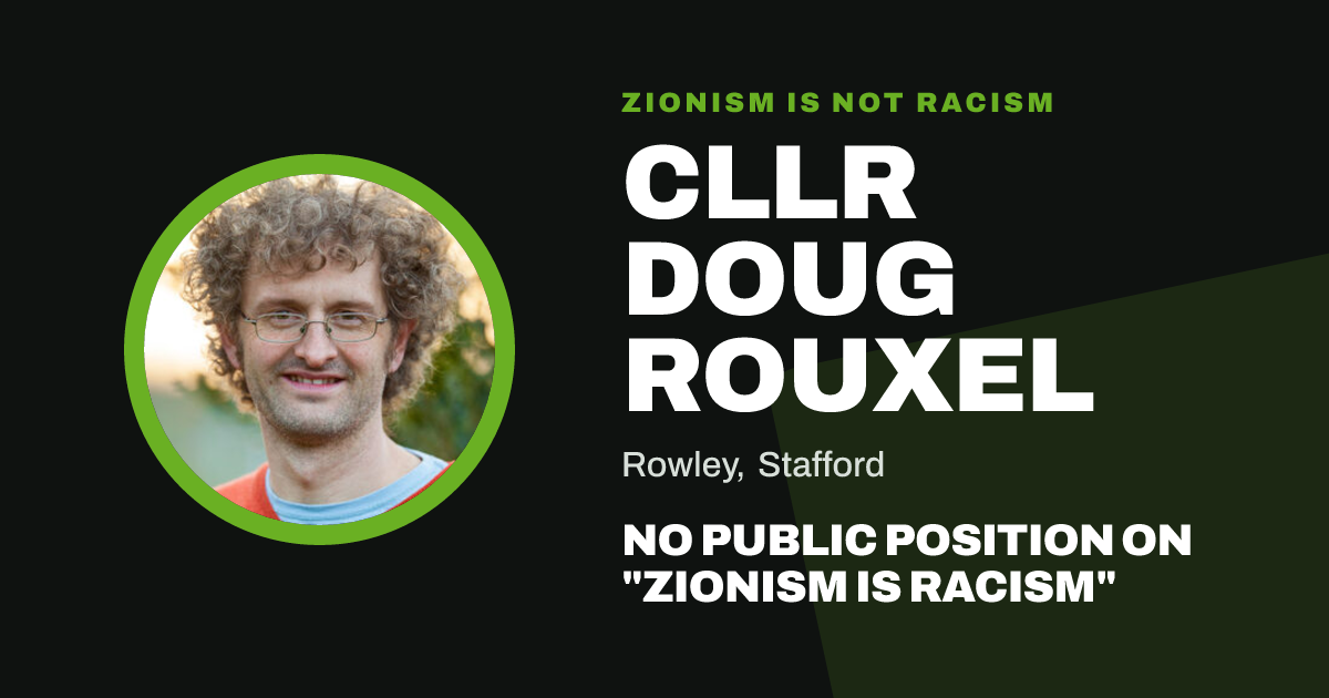 Share image: Cllr Doug Rouxel, Rowley ward, Stafford