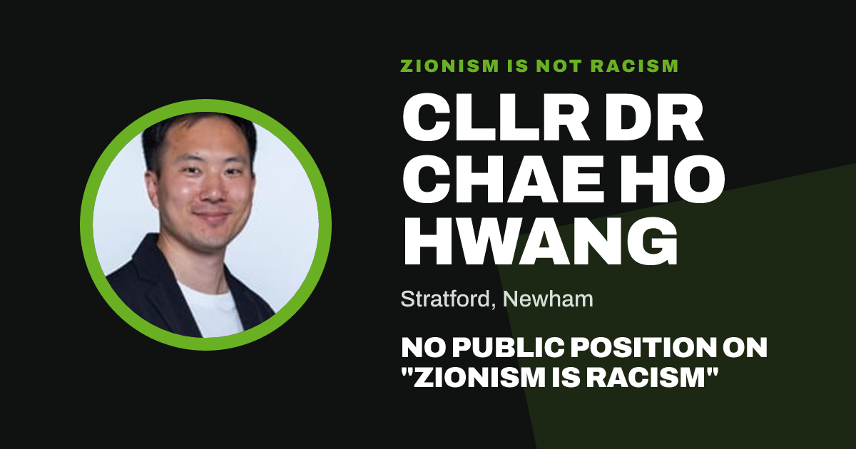 Share image: Cllr Dr Chae Ho Hwang, Stratford ward, Newham