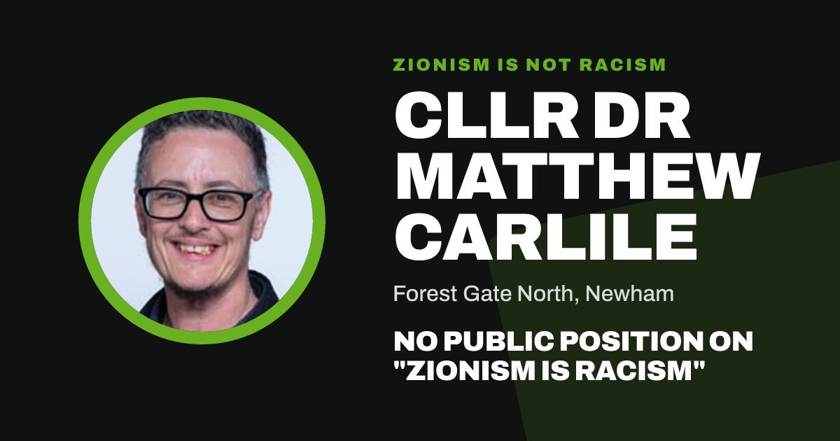 Share image: Cllr Dr Matthew Carlile, Forest Gate North ward, Newham