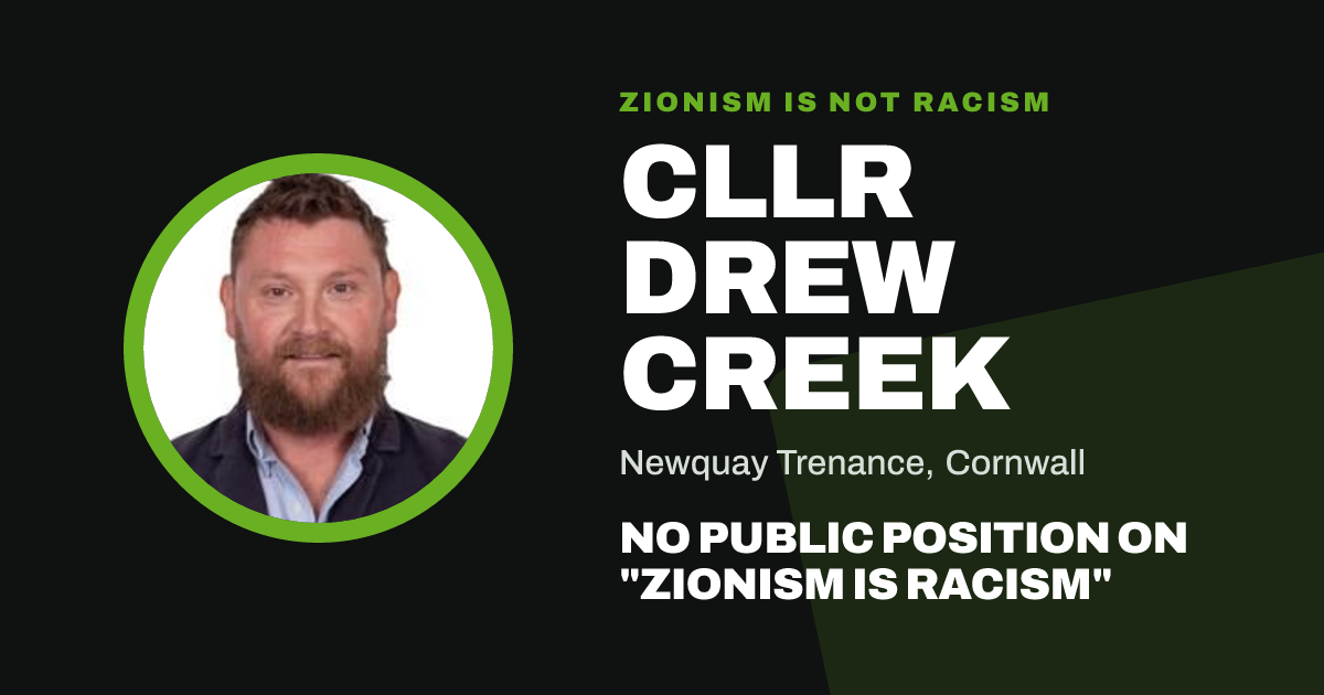 Share image: Cllr Drew Creek, Newquay Trenance ward, Cornwall