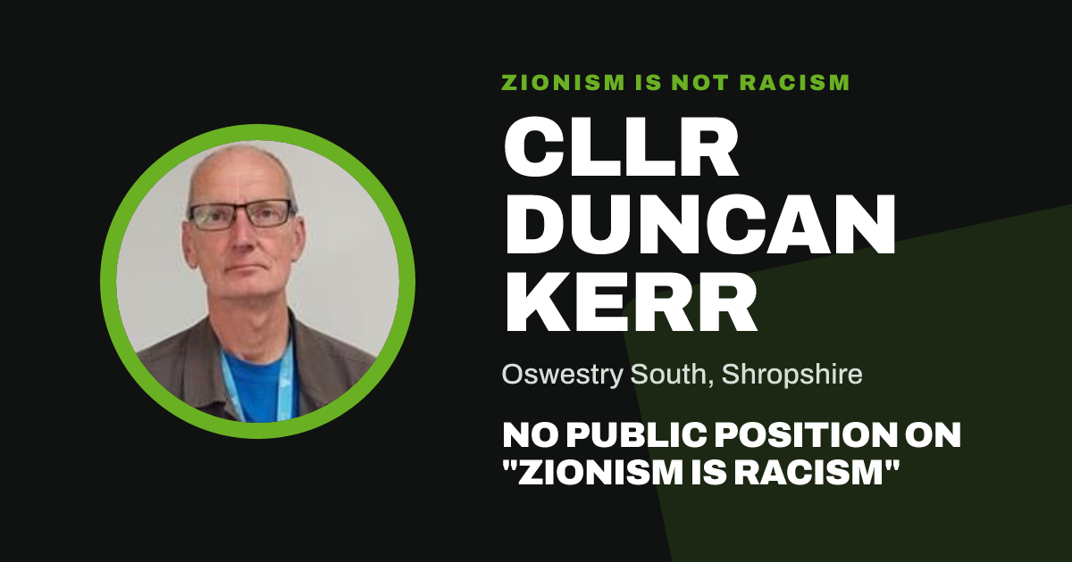 Share image: Cllr Duncan Kerr, Oswestry South ward, Shropshire