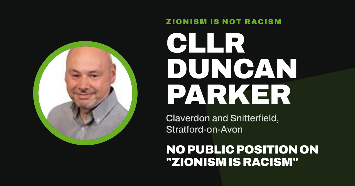 Share image: Cllr Duncan Parker, Claverdon and Snitterfield ward, Stratford-on-Avon