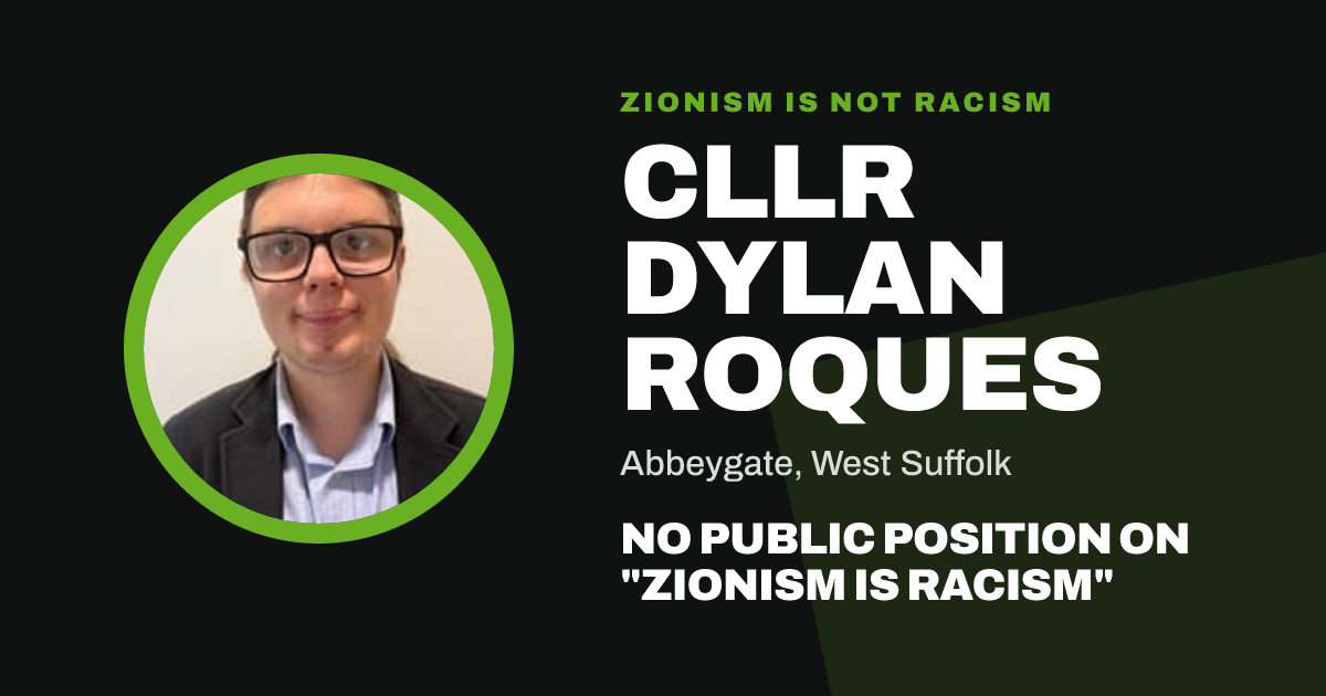 Share image: Cllr Dylan Roques, Abbeygate ward, West Suffolk