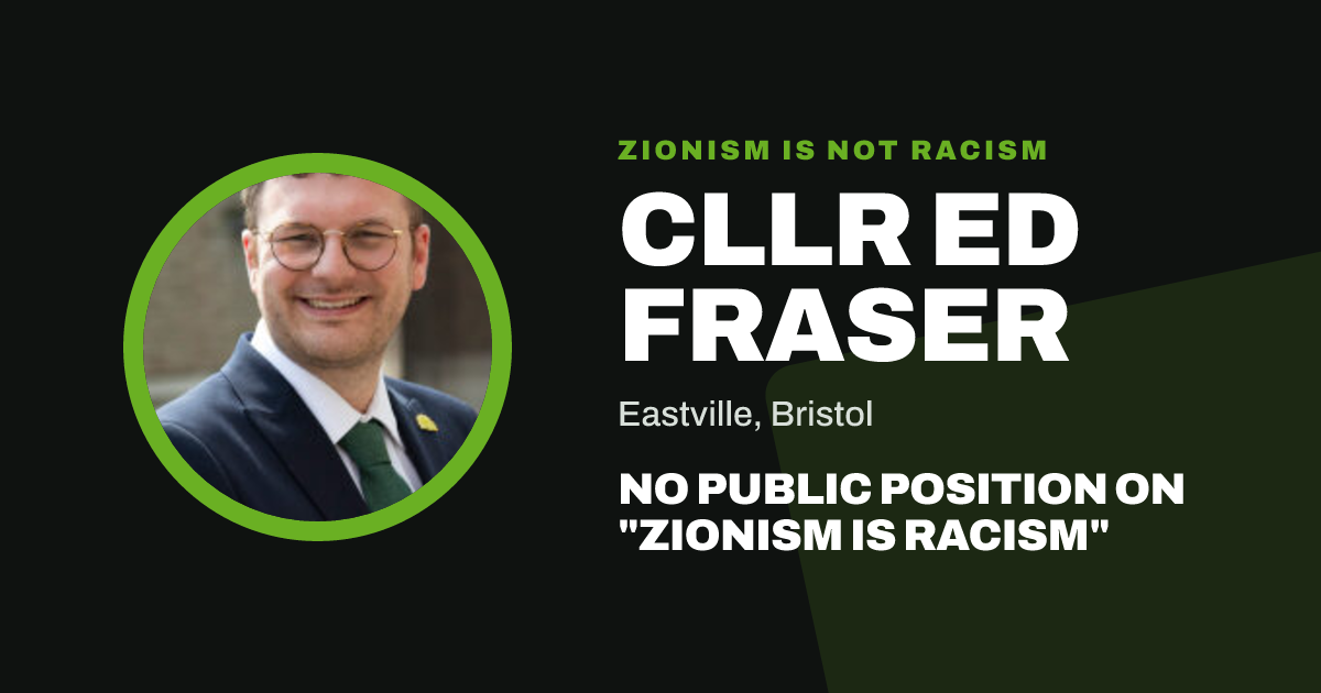 Share image: Cllr Ed Fraser, Eastville ward, Bristol