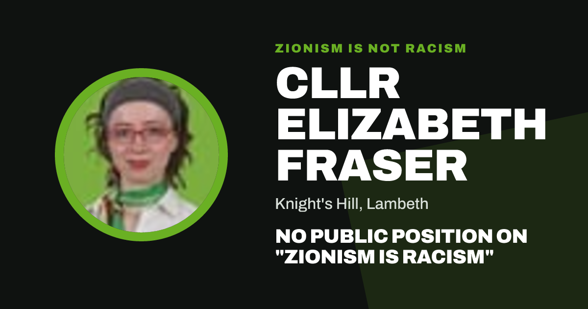 Share image: Cllr Elizabeth Fraser, Knight's Hill ward, Lambeth