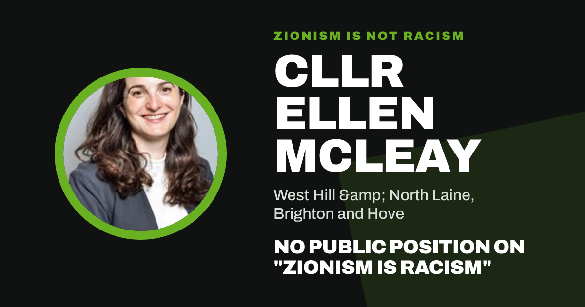 Share image: Cllr Ellen McLeay, West Hill & North Laine ward, Brighton and Hove