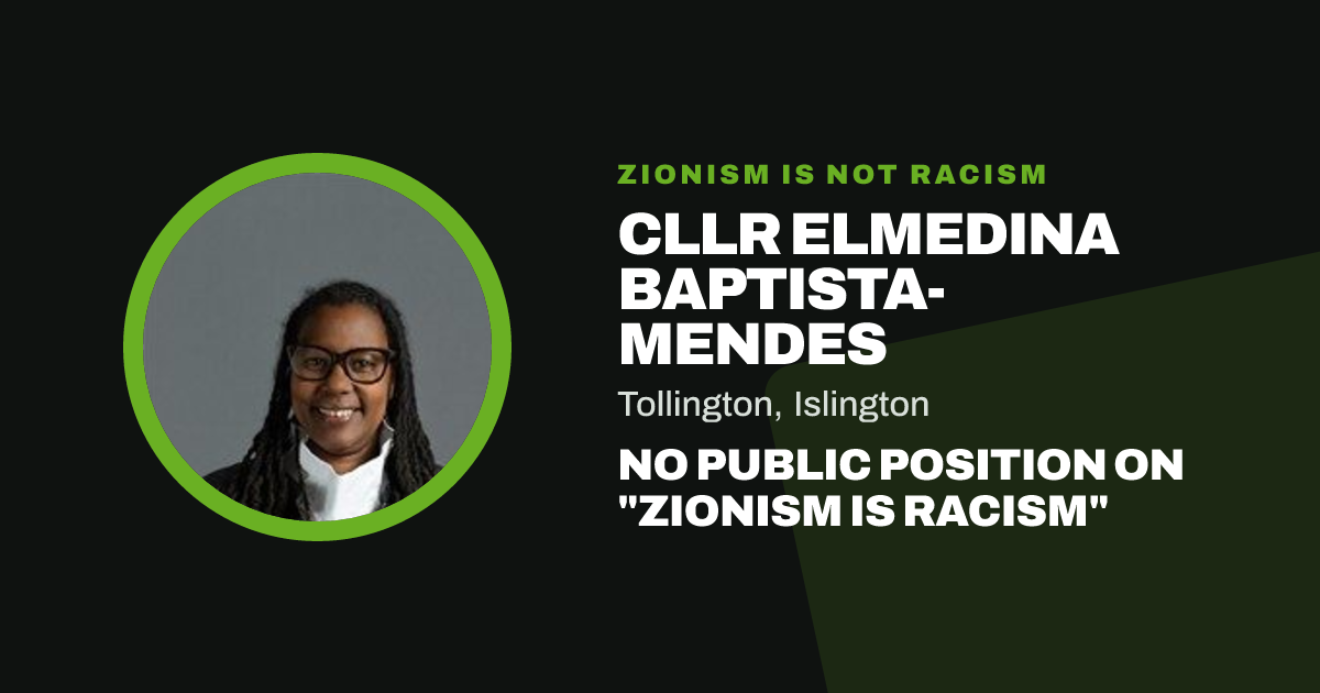 Share image: Cllr Elmedina Baptista-Mendes, Tollington ward, Islington