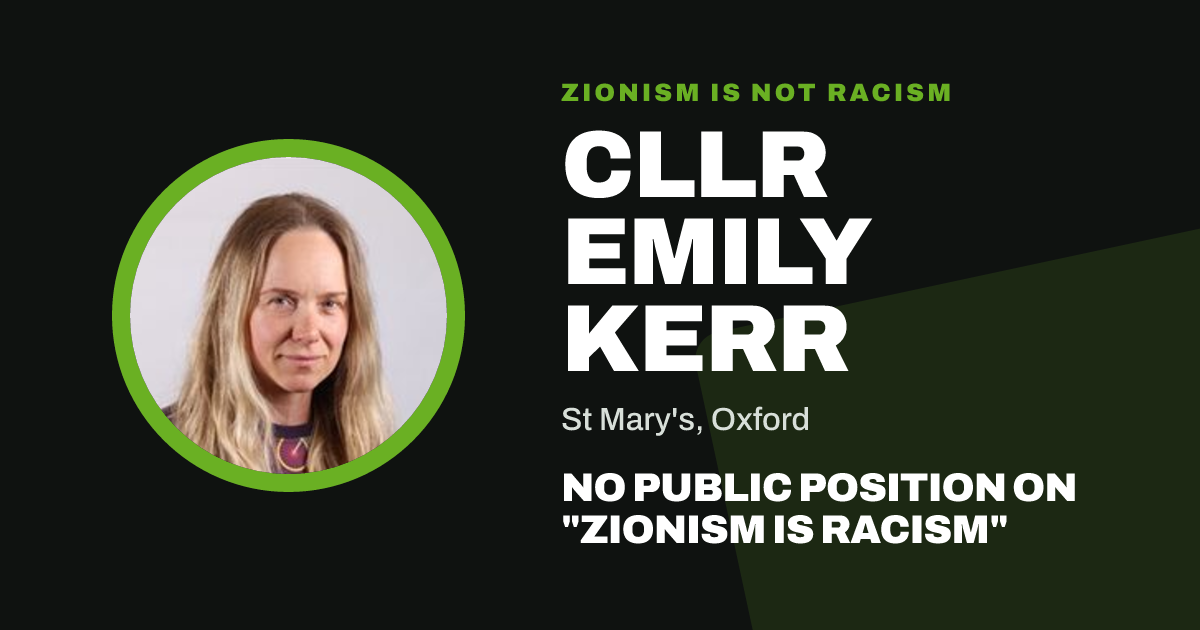 Share image: Cllr Emily Kerr, St Mary's ward, Oxford