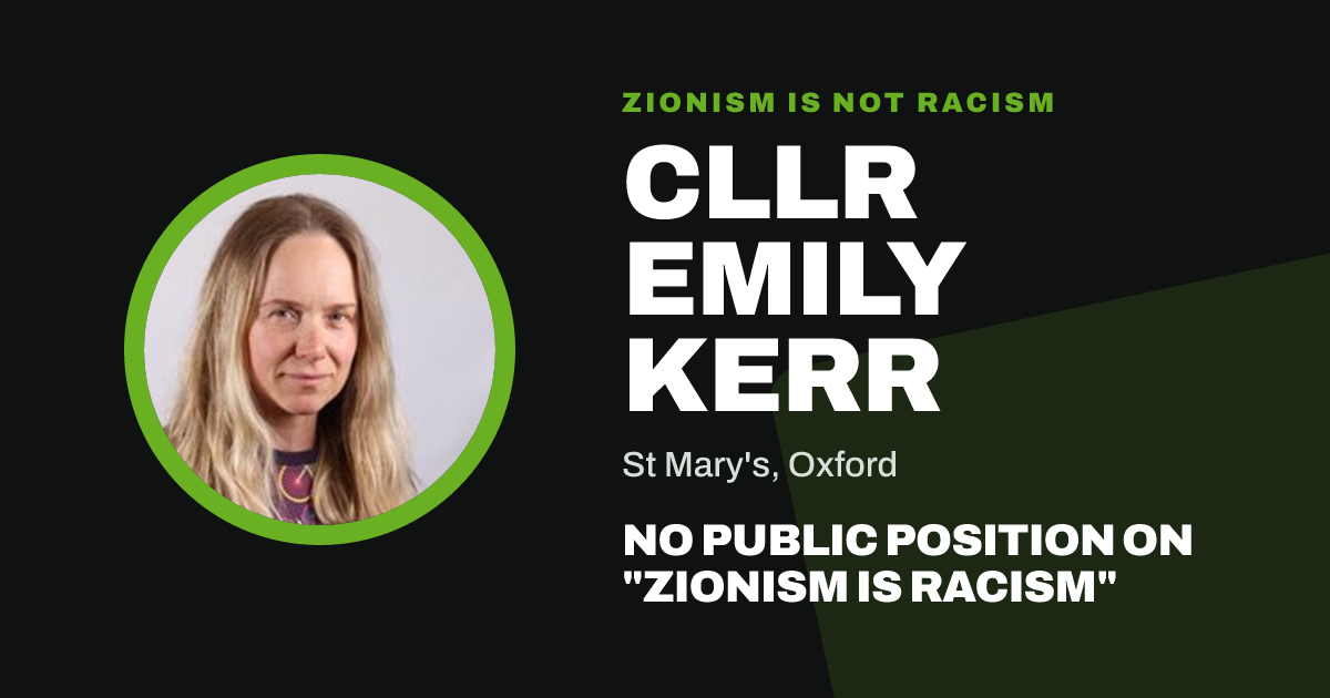 Share image: Cllr Emily Kerr, St Mary's ward, Oxford