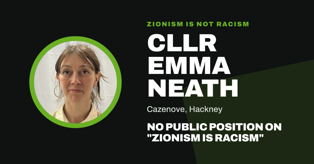Share image: Cllr Emma Neath, Cazenove ward, Hackney