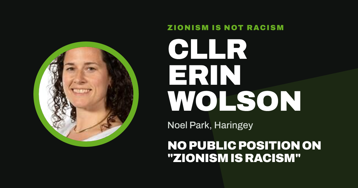 Share image: Cllr Erin Wolson, Noel Park ward, Haringey