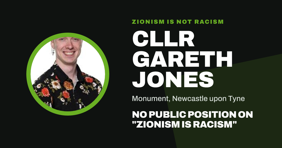 Share image: Cllr Gareth Jones, Monument ward, Newcastle upon Tyne