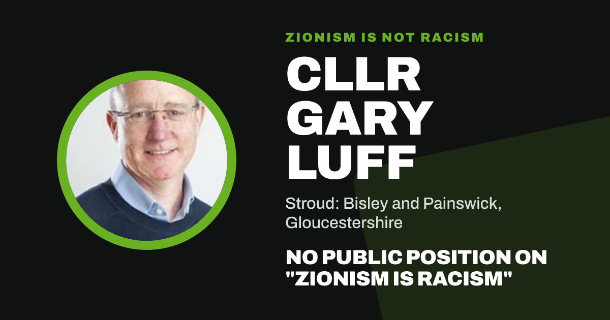 Share image: Cllr Gary Luff, Stroud: Bisley and Painswick ward, Gloucestershire
