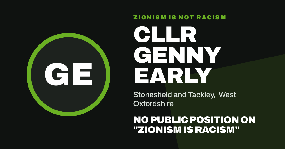 Share image: Cllr Genny Early, Stonesfield and Tackley ward, West Oxfordshire