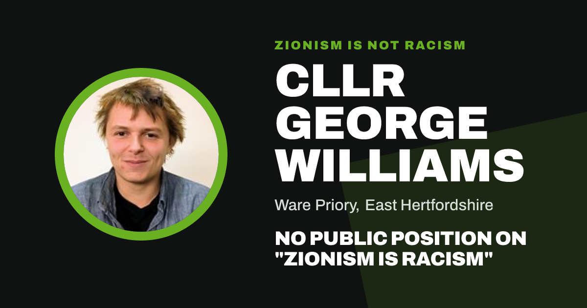 Share image: Cllr George Williams, Ware Priory ward, East Hertfordshire
