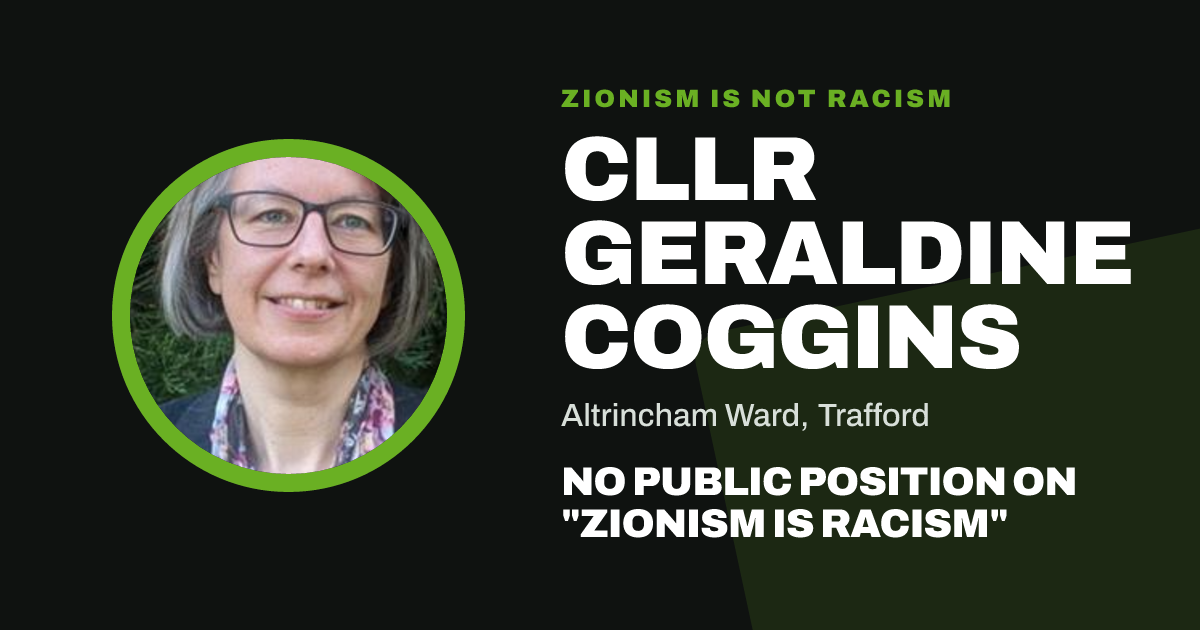 Share image: Cllr Geraldine Coggins, Altrincham Ward ward, Trafford
