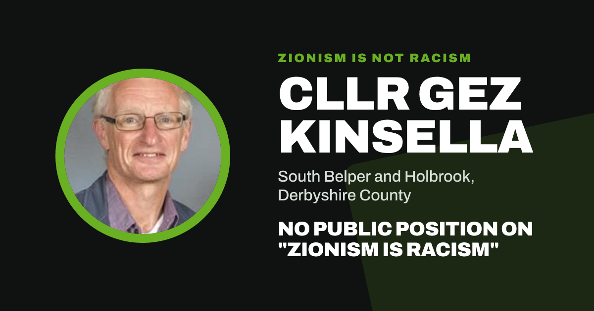 Share image: Cllr Gez Kinsella, South Belper and Holbrook ward, Derbyshire County