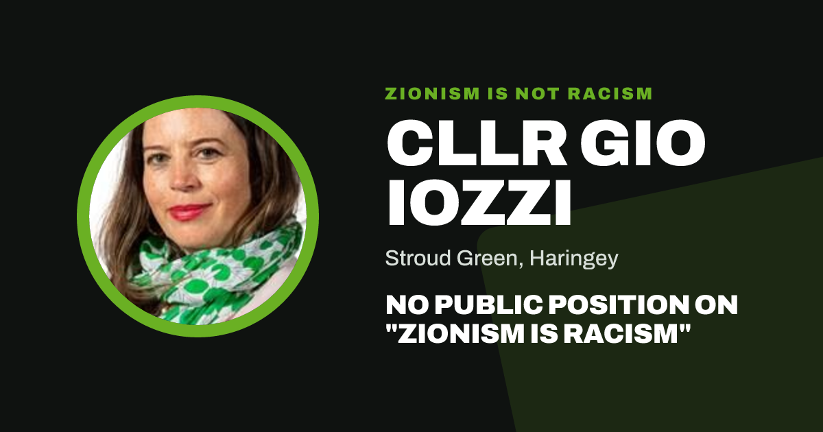 Share image: Cllr Gio Iozzi, Stroud Green ward, Haringey
