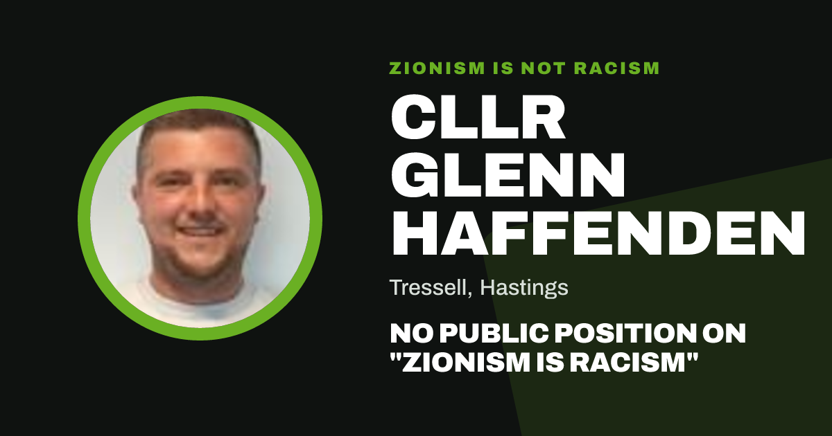 Share image: Cllr Glenn Haffenden, Tressell ward, Hastings
