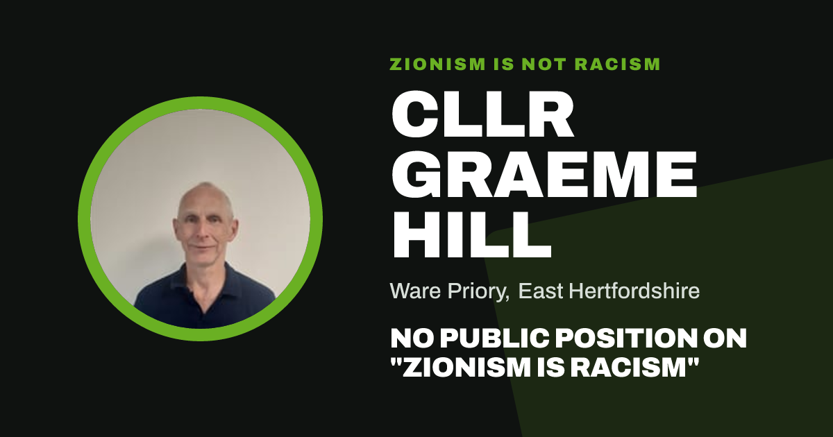 Share image: Cllr Graeme Hill, Ware Priory ward, East Hertfordshire