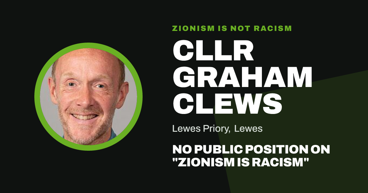 Share image: Cllr Graham Clews, Lewes Priory ward, Lewes
