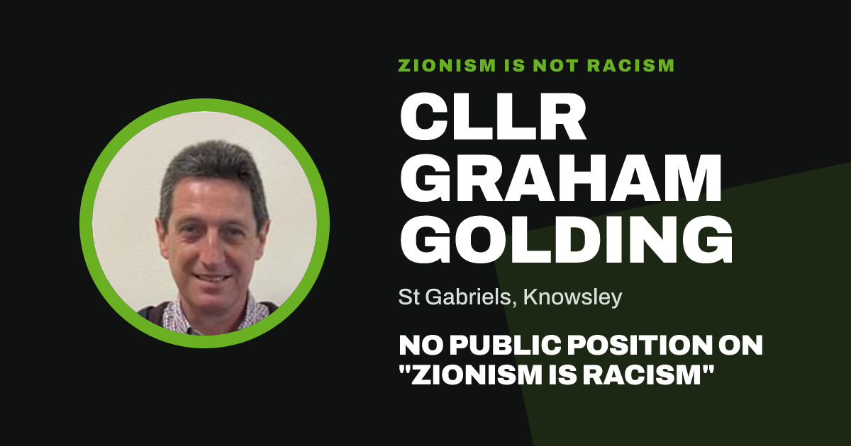 Share image: Cllr Graham Golding, St Gabriels ward, Knowsley