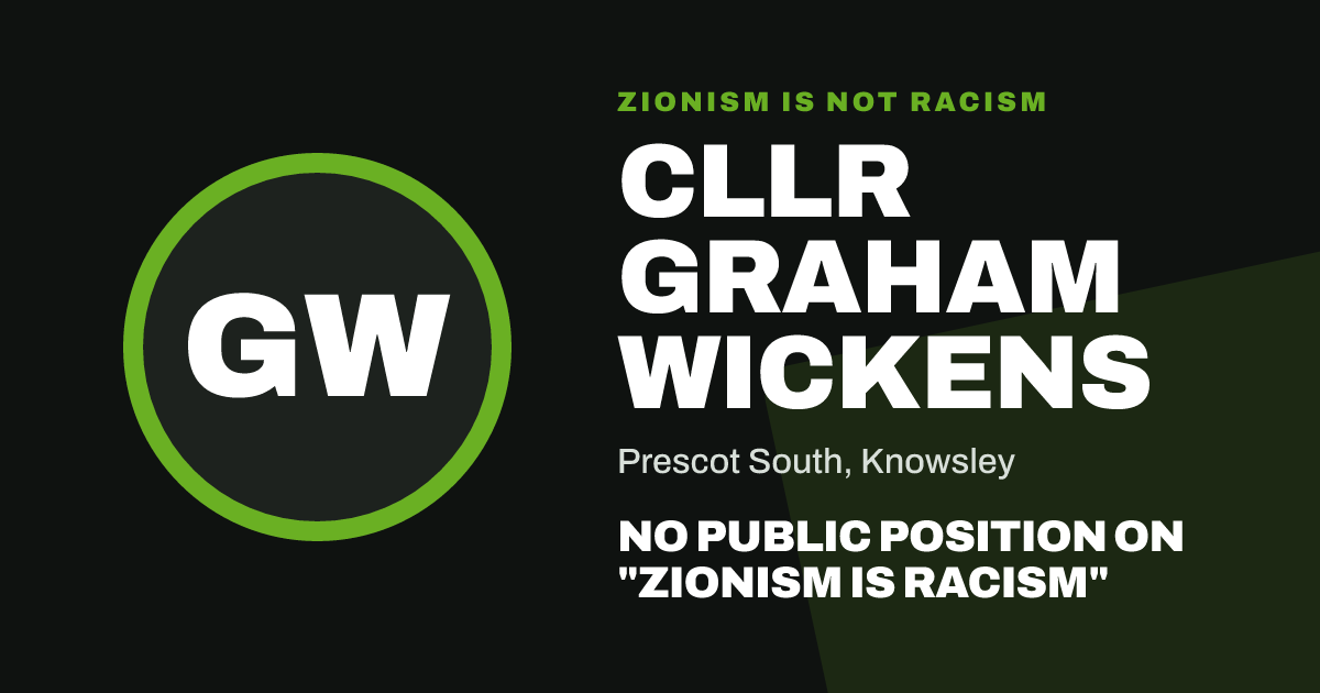 Share image: Cllr Graham Wickens, Prescot South ward, Knowsley