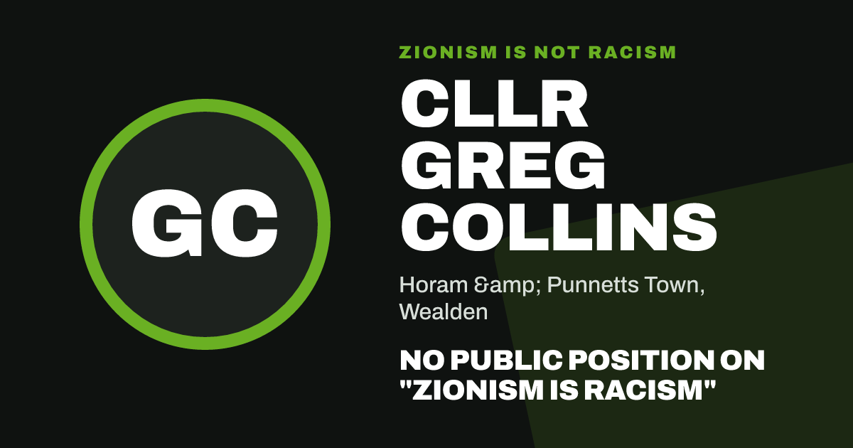 Share image: Cllr Greg Collins, Horam & Punnetts Town ward, Wealden
