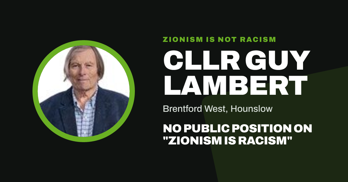 Share image: Cllr Guy Lambert, Brentford West ward, Hounslow