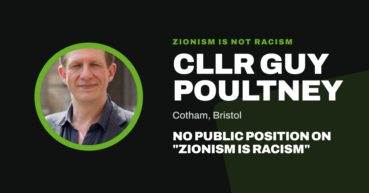 Share image: Cllr Guy Poultney, Cotham ward, Bristol