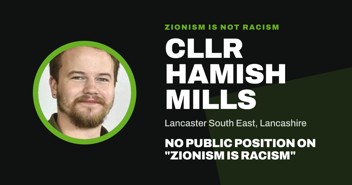 Share image: Cllr Hamish Mills, Lancaster South East ward, Lancashire