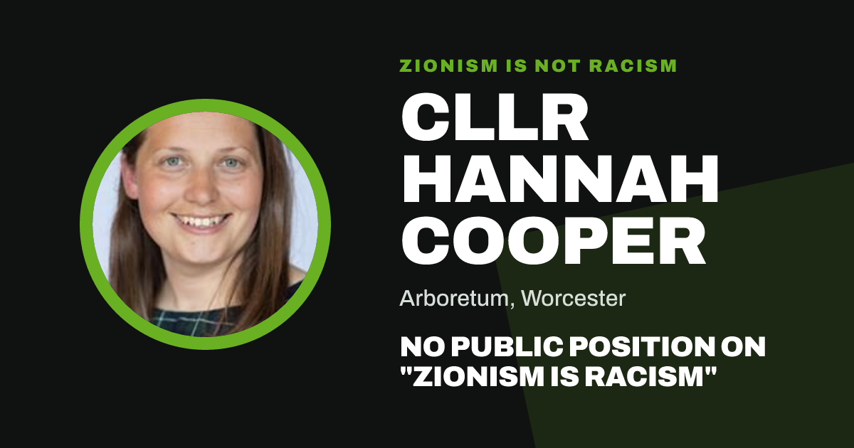 Share image: Cllr Hannah Cooper, Arboretum ward, Worcester