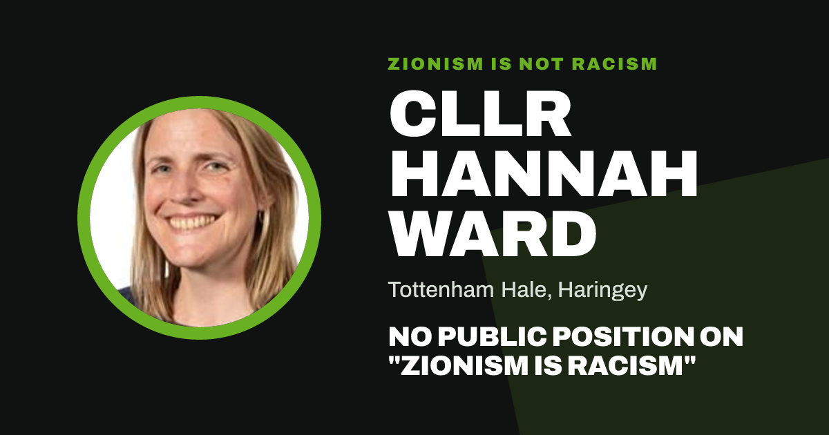 Share image: Cllr Hannah Ward, Tottenham Hale ward, Haringey