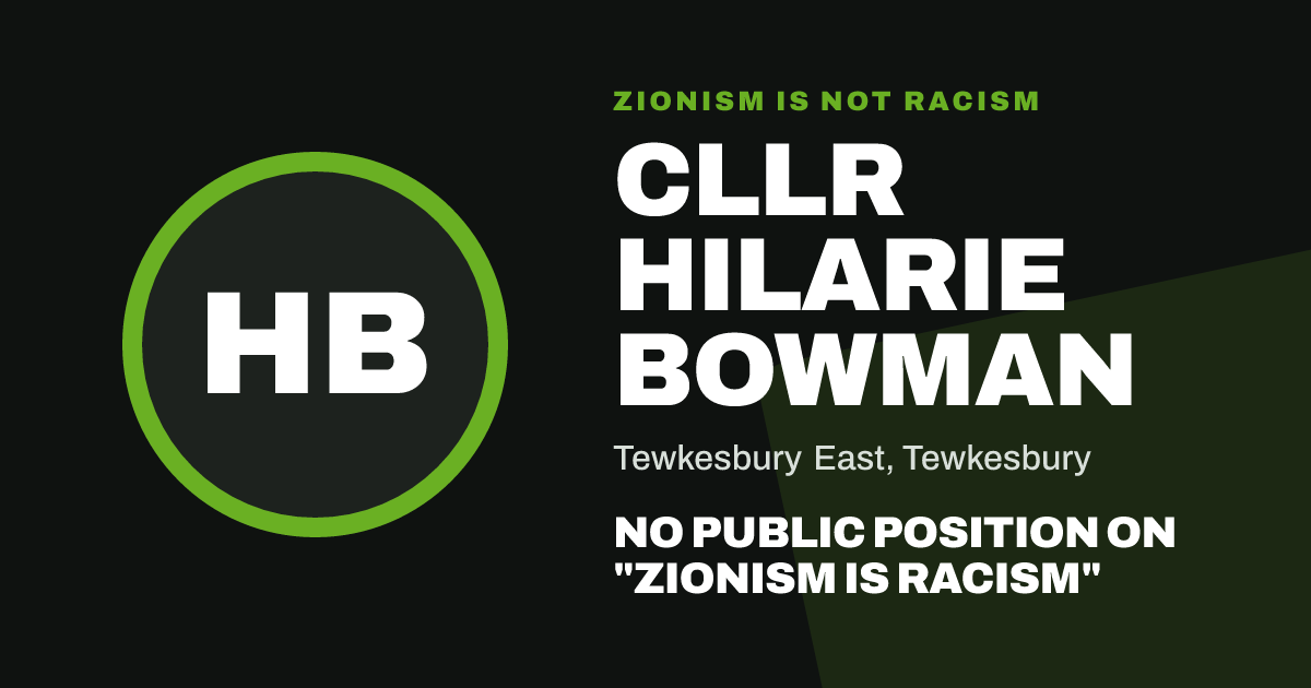 Share image: Cllr Hilarie Bowman, Tewkesbury East ward, Tewkesbury