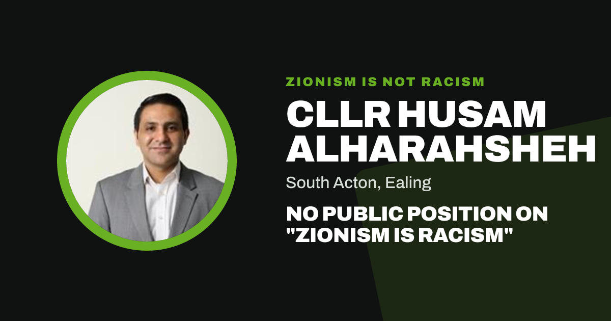 Share image: Cllr Husam Alharahsheh, South Acton ward, Ealing