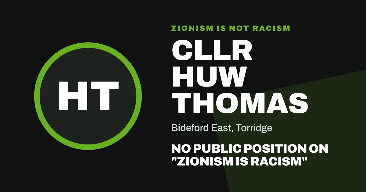 Share image: Cllr Huw Thomas, Bideford East ward, Torridge