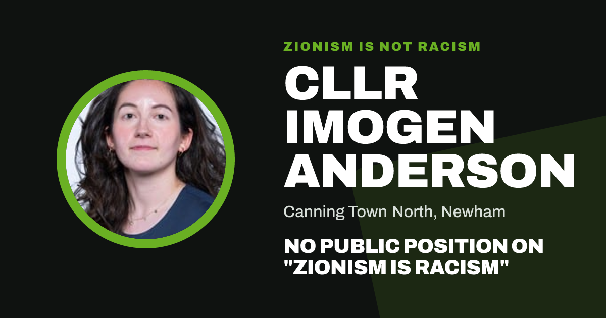 Share image: Cllr Imogen Anderson, Canning Town North ward, Newham